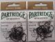 Partridge Grub & Buzzer Straight Eye Barbless 25бр