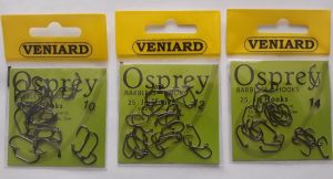 Veniard Osprey jig hook barbless   25pcs