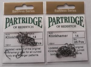 Partridge Klinkhamer Barbless 15BNY No14