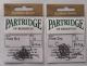 Partridge Fine Dry Barbless  25 бр